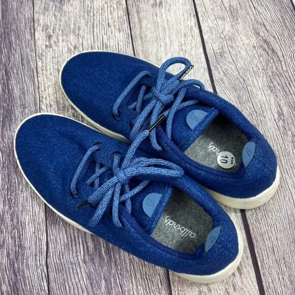 Allbirds Wool Runner Sam's Club Edition Women's Size 10 Blue Sneakers Low Top Sh