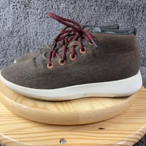 Allbirds Wool Runner Up Mizzles Shoes Mens Size 10 Brown High Top Sneakers