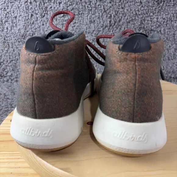 Allbirds Wool Runner Up Mizzles Shoes Mens Size 10 Brown High Top Sneakers