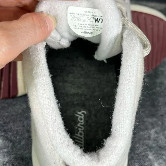 Allbirds WRUM Wool Runner Up Mizzles women Size 11  High Top Shoes Sneakers
