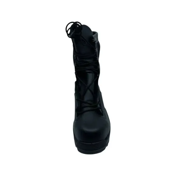Altama Womens Combat Boots Black Round Toe Mid Calf Lace Up Waterproof 5 W New