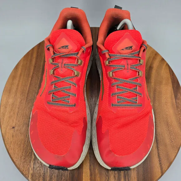 Altra Outroad 2 Shoes Men's 11 Red Black Athletic Hiking Trail Running Sneakers