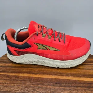 Altra Outroad 2 Shoes Men's 11 Red Black Athletic Hiking Trail Running Sneakers