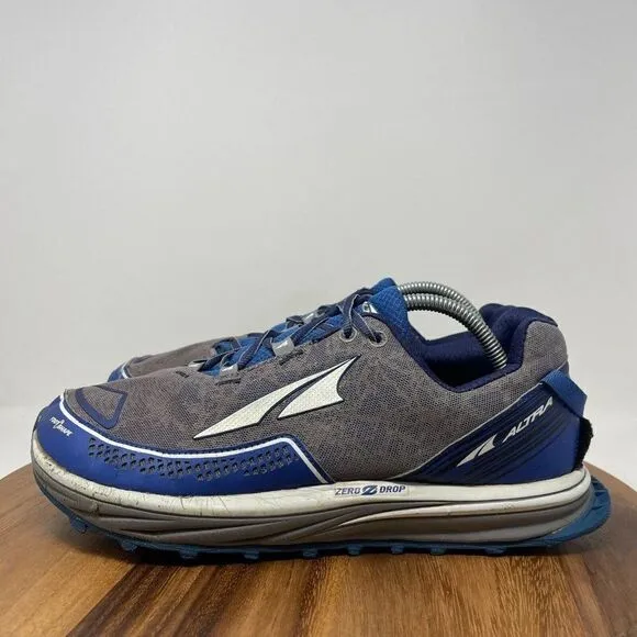 Altra Timp Grey Blue Sneakers Trail Running Shoes AFM1757F-1 Men’s Size 10.5