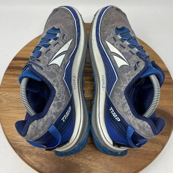 Altra Timp Grey Blue Sneakers Trail Running Shoes AFM1757F-1 Men’s Size 10.5