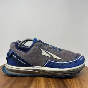Altra Timp Grey Blue Sneakers Trail Running Shoes AFM1757F-1 Men’s Size 10.5