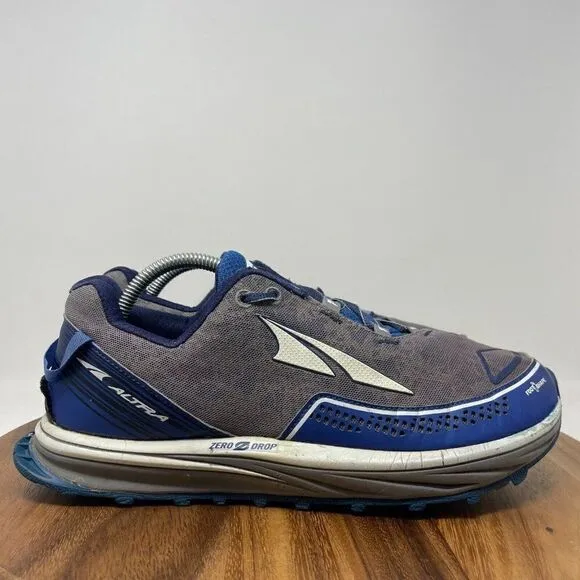 Altra Timp Grey Blue Sneakers Trail Running Shoes AFM1757F-1 Men’s Size 10.5