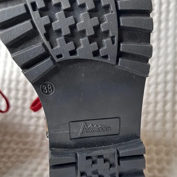 Ammann - Made in Italy - 8020 Splugen Boot Shimmer Gold . Size 38