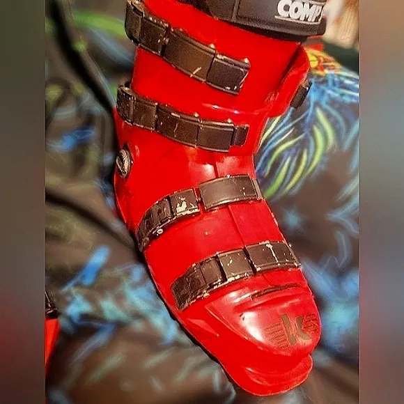 Another Vintage Classic, Men's Koflach Compitition-Comp911-Ski Boot Red/White