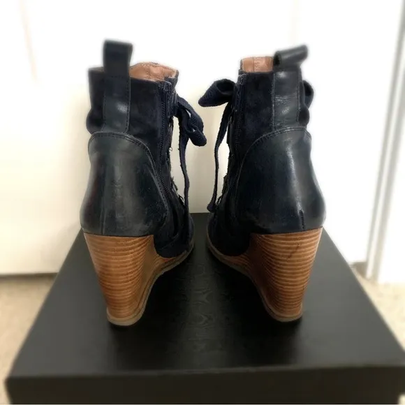 Anthropologie Ski-Slope Wedge By Lucky Penny