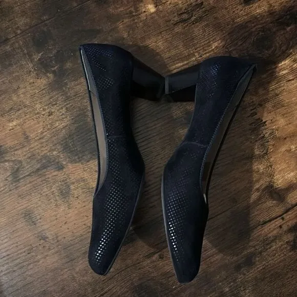 Ara Kelly Shoes in Midnight Blue Puntikid Size 8 New No Box