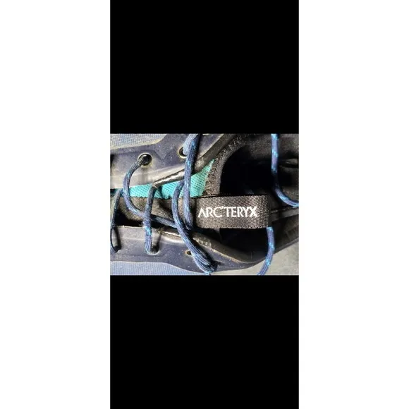 Arc'teryx Acrux2 FL GTX Aproach Shoes Men's Size US 12 Black/blue Climbing