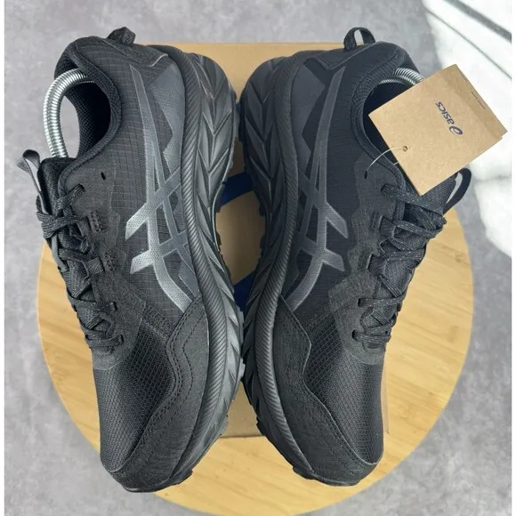 Asics Gel Venture 10 Men's SZ 9 Trail Runners Black 1011B967 001 Shoes