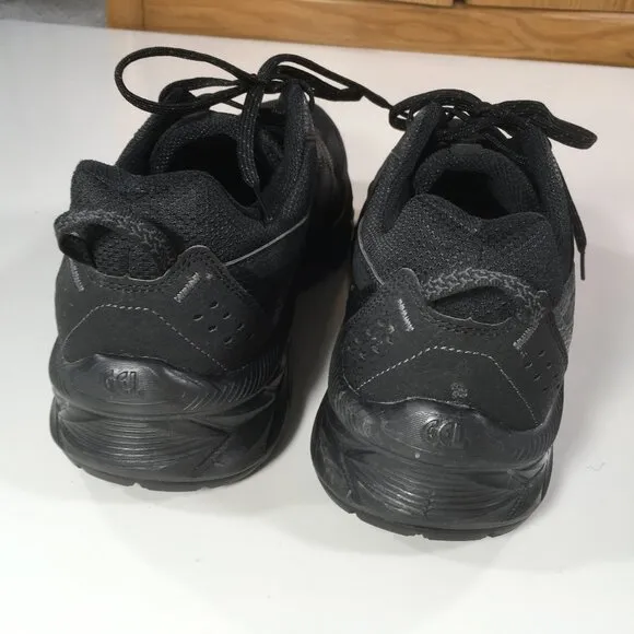 Asics Gel Venture 9 Trail Running Shoes Mens Size 11 Extra Wide Black 1011B488