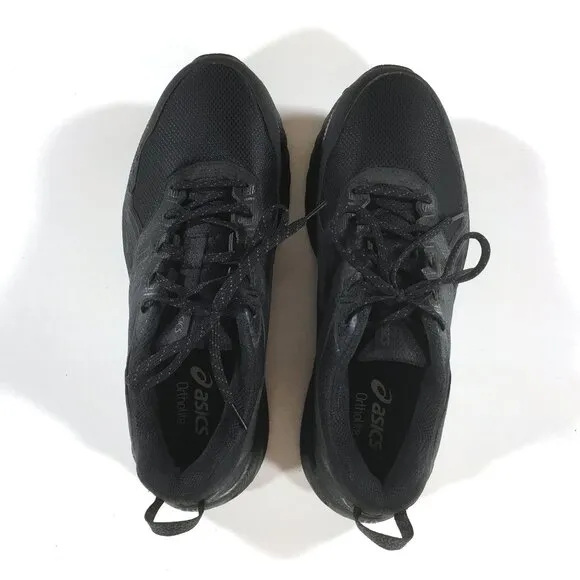 Asics Gel Venture 9 Trail Running Shoes Mens Size 11 Extra Wide Black 1011B488