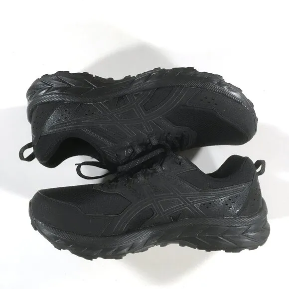 Asics Gel Venture 9 Trail Running Shoes Mens Size 11 Extra Wide Black 1011B488