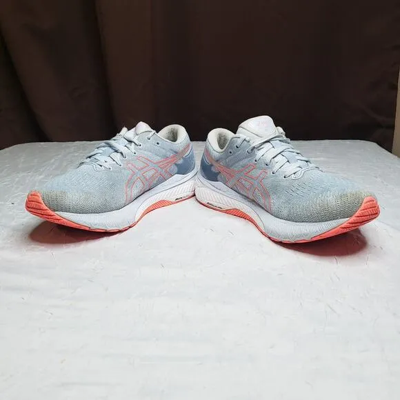 Asics GT-2000 10 Men's Running Shoes Sneaker Teal Blue/Orange/White Size 9