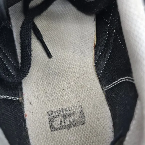 Asics Onitsuka Tiger Ultimate 81 Shoes Men's 9.5 Black White Low Top Sneakers