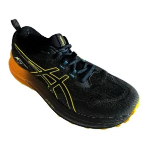 Asics Trabuco Max 2 Mens Deep Ocean Bright Orange Hiking Running Shoes Sz 10.5
