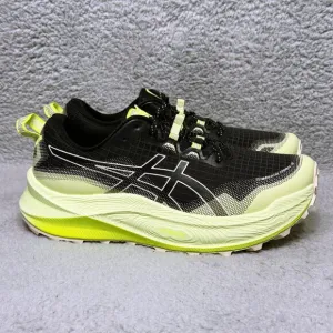 Asics Trabuco Max 3 Womens Size 8.5 Trail Running Shoes Sneakers Black Oatmeal