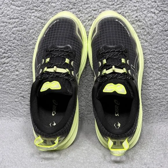 Asics Trabuco Max 3 Womens Size 8.5 Trail Running Shoes Sneakers Black Oatmeal