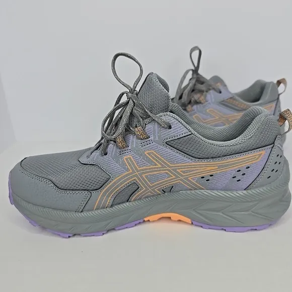 Asics Women Gel Venture 9 Trail Running 10 Sheet Rock Summer Dune Sneaker Ortho