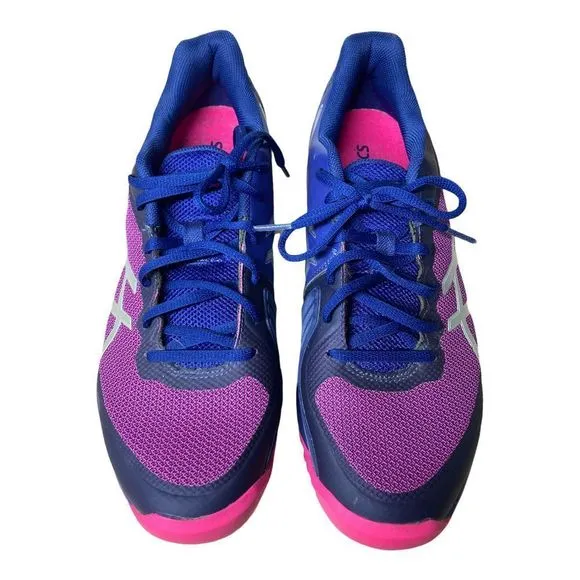 ASICS Gel-Court Speed Women's Tennis Shoes Blue Pink Size 11.5