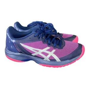 ASICS Gel-Court Speed Women's Tennis Shoes Blue Pink Size 11.5