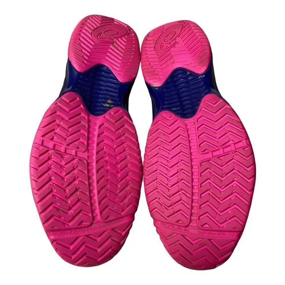 ASICS Gel-Court Speed Women's Tennis Shoes Blue Pink Size 11.5