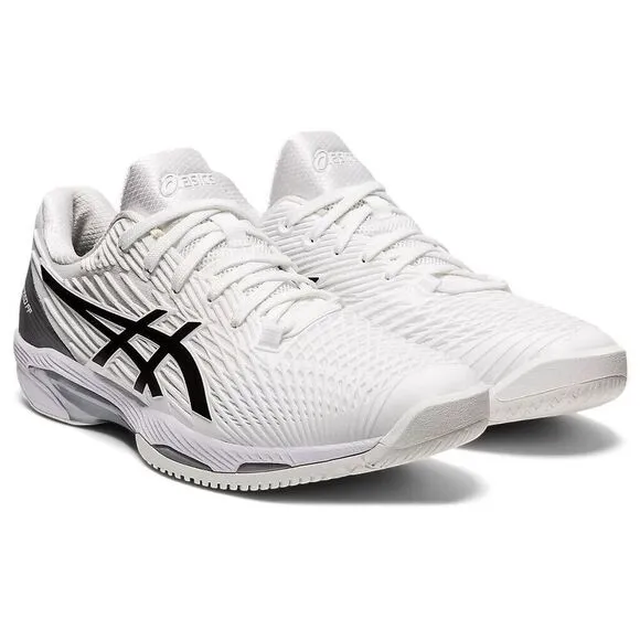 Asics Solution Speed FF 2 1041A182.100 Sneaker Men 15 White Tennis Shoes EEE3663