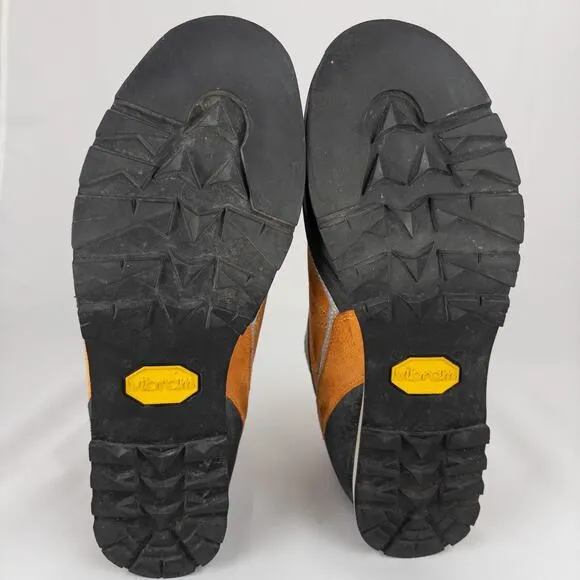 Asolo Shoes Womens 9.5 Approach Rock Climbing Hiking Vibram Outdoors Orange