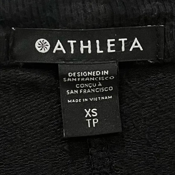 Athleta Open Front Cardigan Sweater Athleta by Lululemon Black Size Xtra Small
