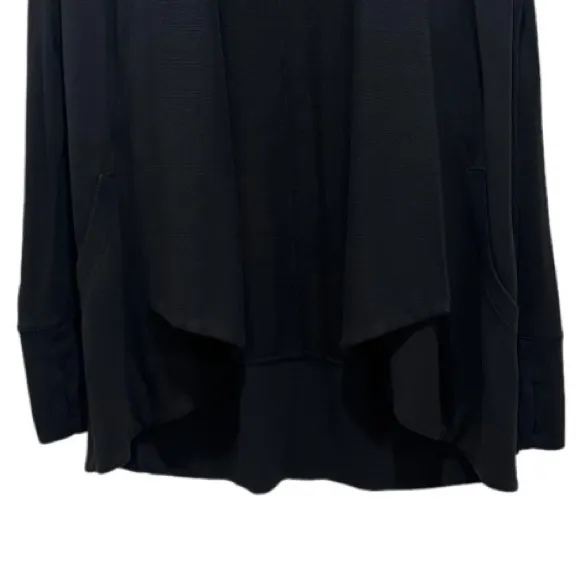 Athleta Open Front Cardigan Sweater Athleta by Lululemon Black Size Xtra Small