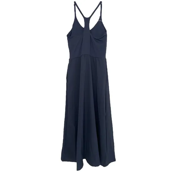 Athletic Dress Built In Bra Sport Challengers Racerback Deep Navy Blu Size Small