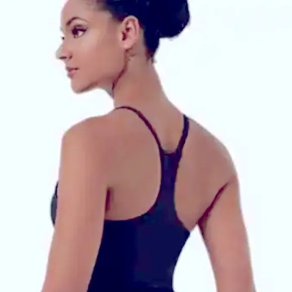 Athletic Dress Built In Bra Sport Challengers Racerback Deep Navy Blu Size Small