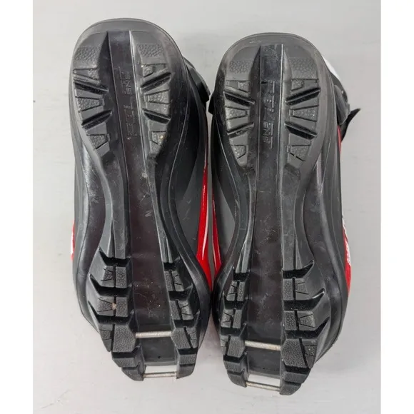 Atomic Junior Skate Ski Boots JR World Cup Pursuit Sz 6 Black Red Cross Country
