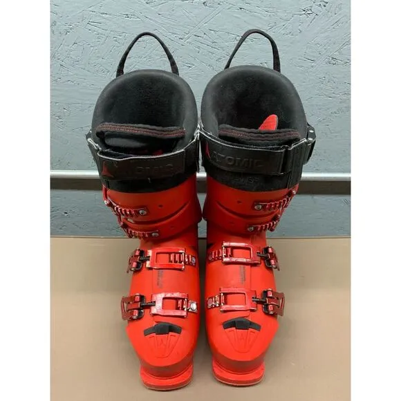 ATOMIC SKI BOOTS Redster Club Sport 110- 305mm‎ Alpine Racing Red 4 Buckle