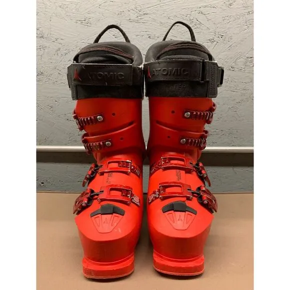 ATOMIC SKI BOOTS Redster Club Sport 110- 305mm‎ Alpine Racing Red 4 Buckle