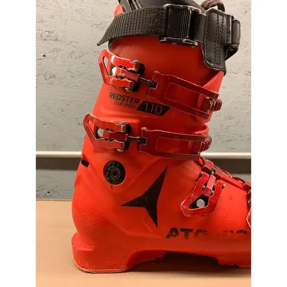 ATOMIC SKI BOOTS Redster Club Sport 110- 305mm‎ Alpine Racing Red 4 Buckle