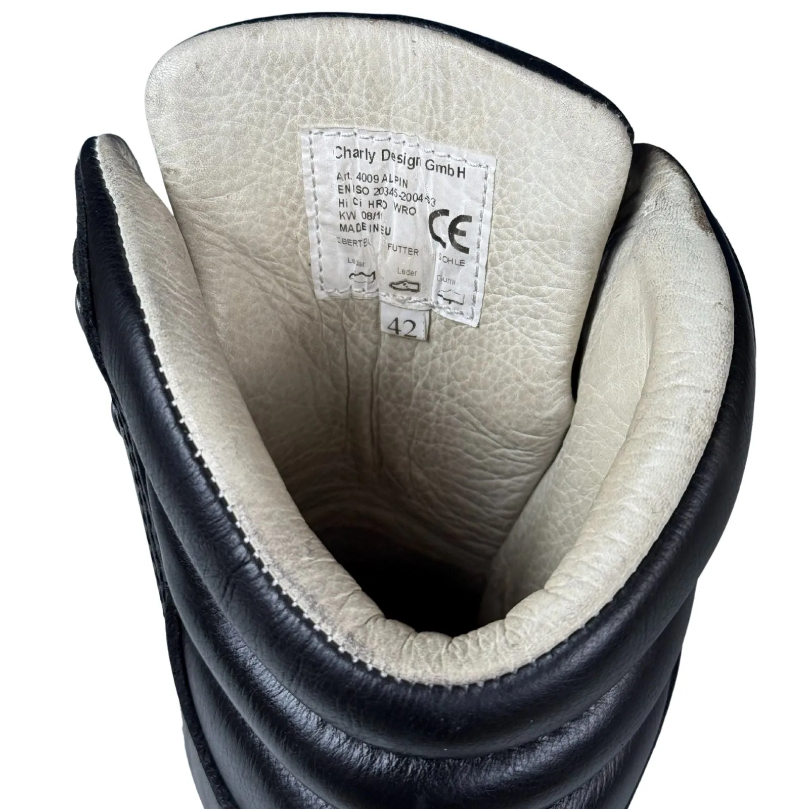 Austrian Army Meindl Alpine Pioneer Steel Toe Cap Boots