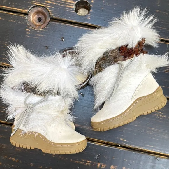 BearPaw Real Fur Kola Winter Boots - Apres Ski for that Designer Toddler!
