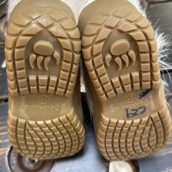 BearPaw Real Fur Kola Winter Boots - Apres Ski for that Designer Toddler!