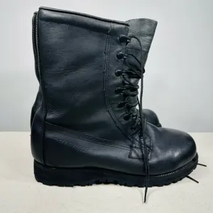 Belleville Black Leather Gore-Tex Waterproof Combat Boots Vibram Soles Size 10W
