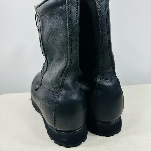Belleville Black Leather Gore-Tex Waterproof Combat Boots Vibram Soles Size 10W
