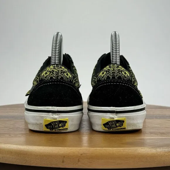 Big Kids Boys Vans X Old Skool SpongeBob Gigliotti Skate Sneakers Shoes Size 4.5