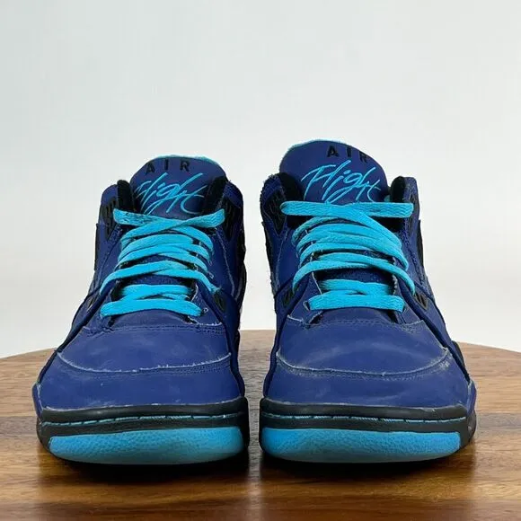 Big Kids Nike Jordan Air Flight 89 Blue Mid Basketball Shoes Sneakers Size 7 Y‎