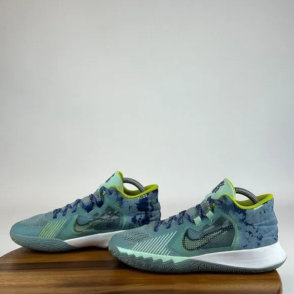 Big Kids Nike Kyrie‎ Flytrap 5 Ocean Cube Basketball Mid Sneakers Shoes Size 6.5
