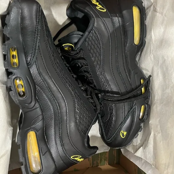 Black and Yellow Men's Shoes