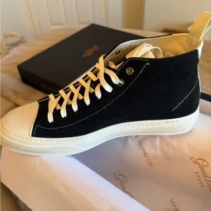 Black High-Top Sneakers