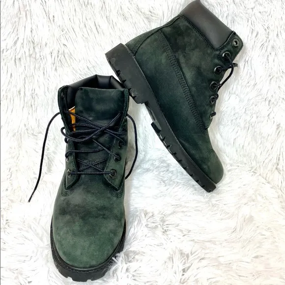 Black Timberland Boots Boys Primaloft